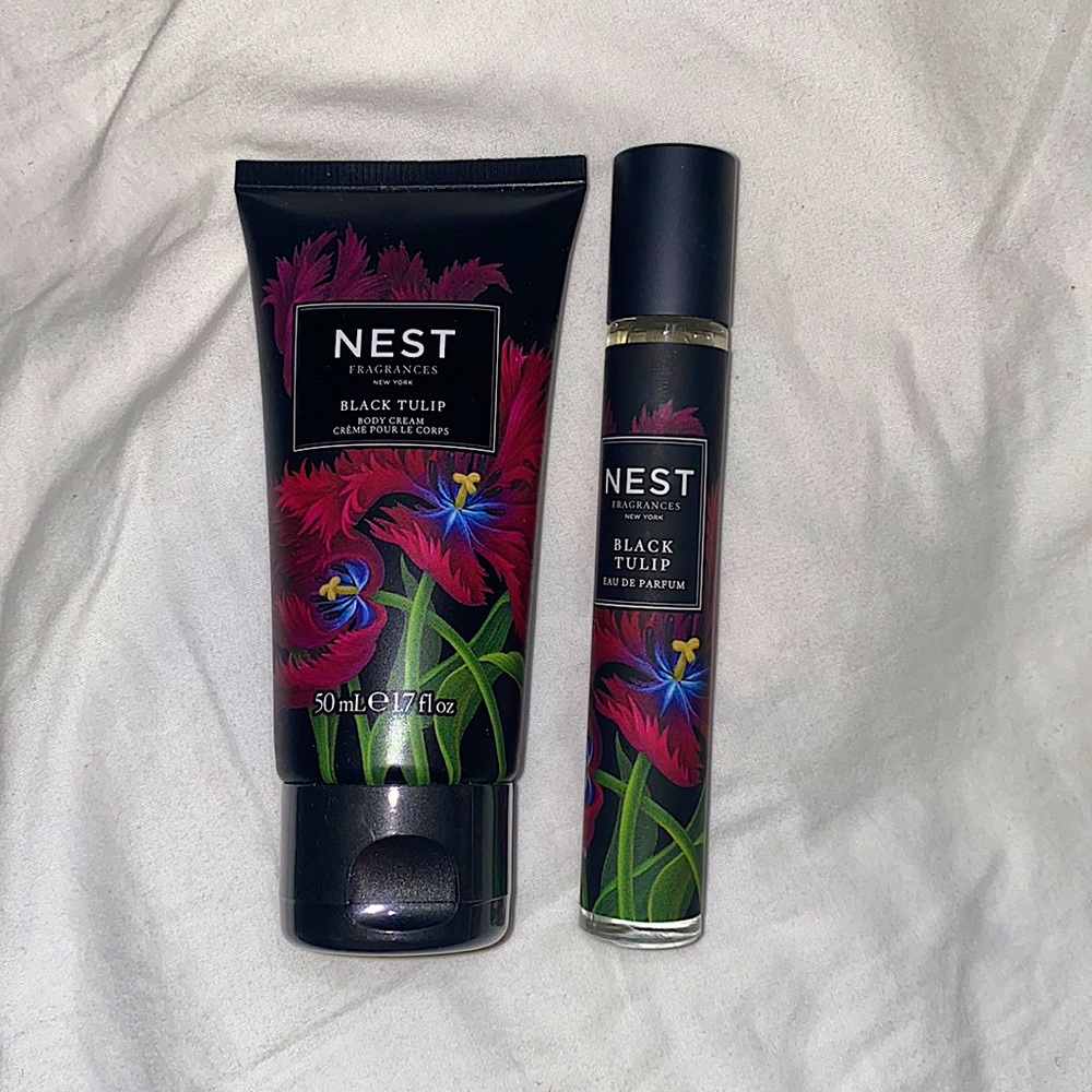 Nest Black Tulip Travel Size Body Cream and Spray 8ml